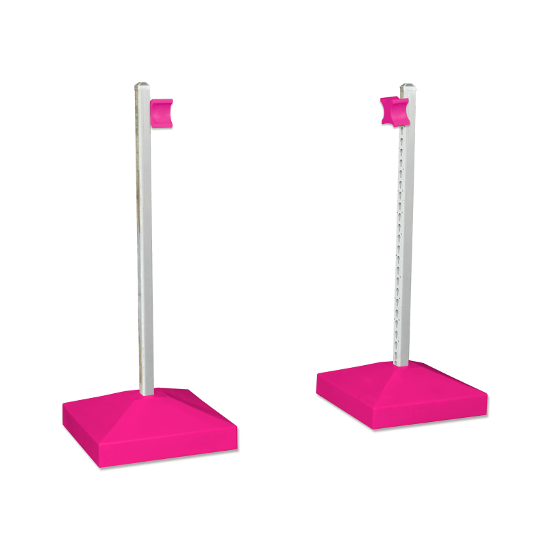 Ag Boss Arena Pink Jump Wing Keyhole Square Base & Cup