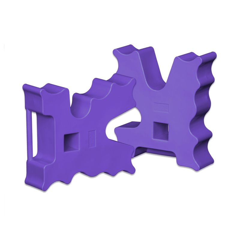 Ag Boss Arena Purple Cavaletti Blocks