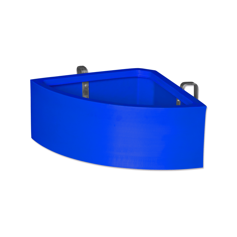 Ag Boss Stable - Tack Room Accessories 45L / Blue Hanging Corner Feeder (LOCAL PICK UP ONLY)