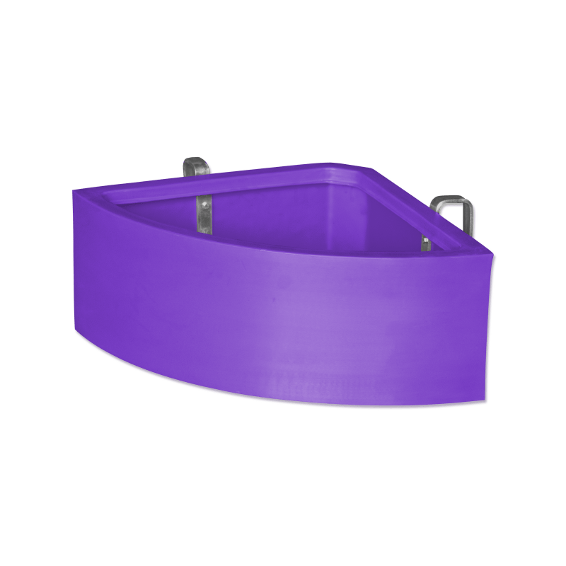 Ag Boss Stable - Tack Room Accessories 45L / Purple Hanging Corner Feeder (LOCAL PICK UP ONLY)