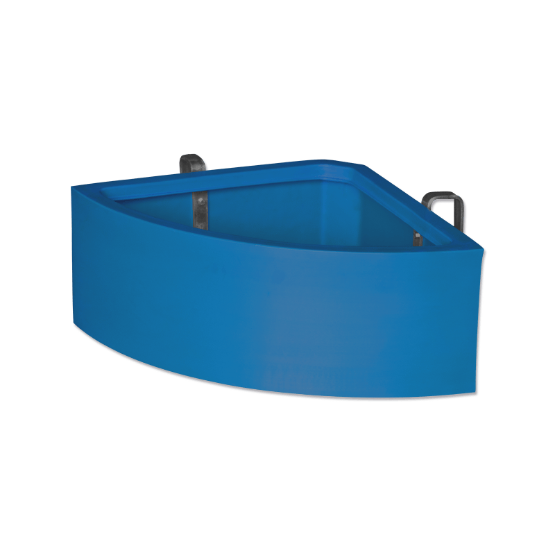 Ag Boss Stable - Tack Room Accessories 45L / Teal Hanging Corner Feeder (LOCAL PICK UP ONLY)