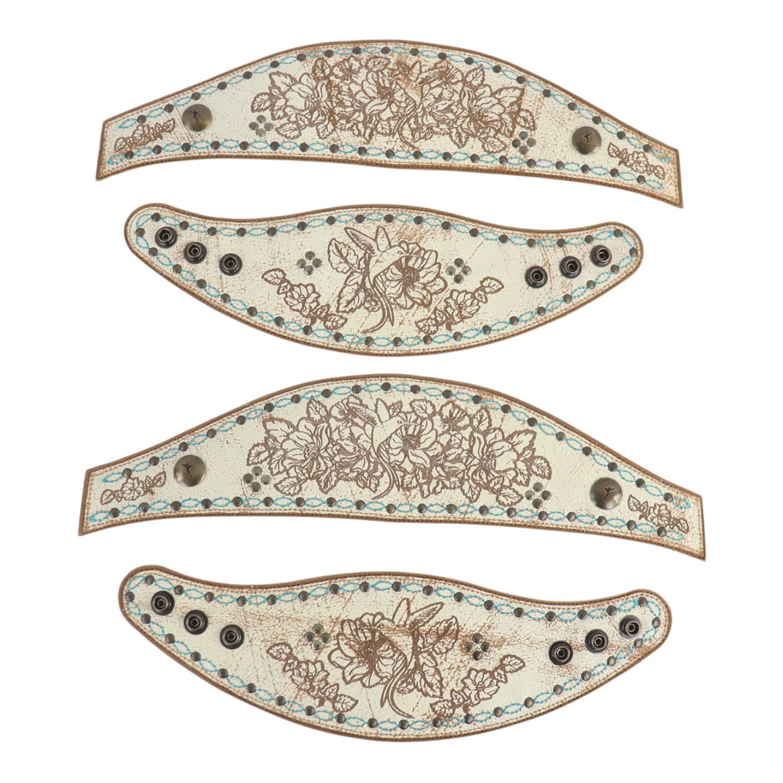 Agave Blue Boot Accessories White Agave Blue Boot Lassos Hummingbird White