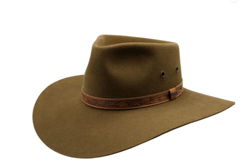 Akubra Hats 54cm / Khaki Akubra Territory Khaki