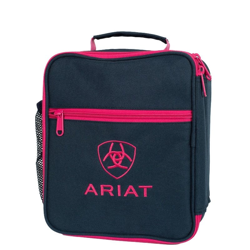 Ariat Back to School Pink and Navy Ariat Lunch Box