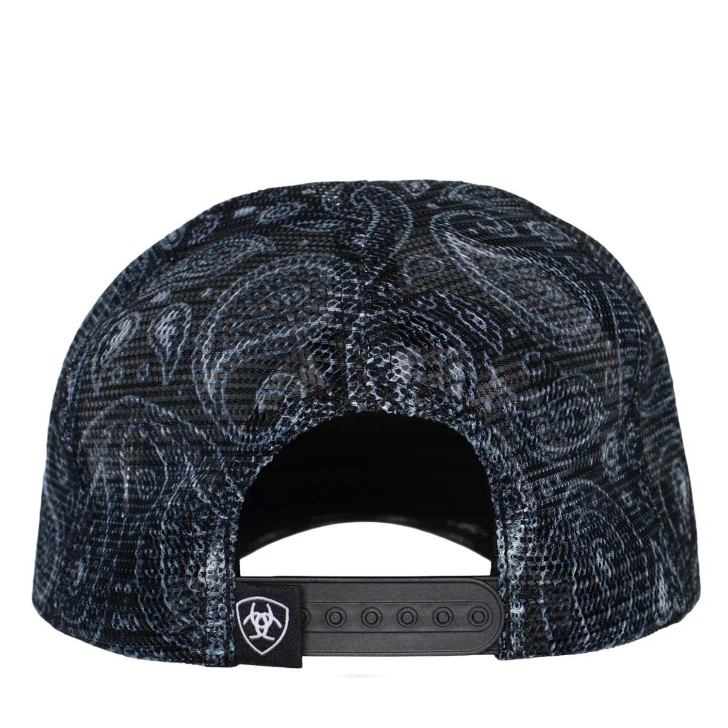 Ariat Caps Black Ariat Cap Trucker Paisley