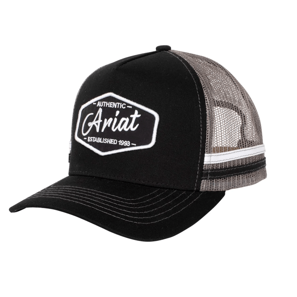 Ariat Caps Black/Grey Ariat Trucker Cap EST Patch Black/Grey