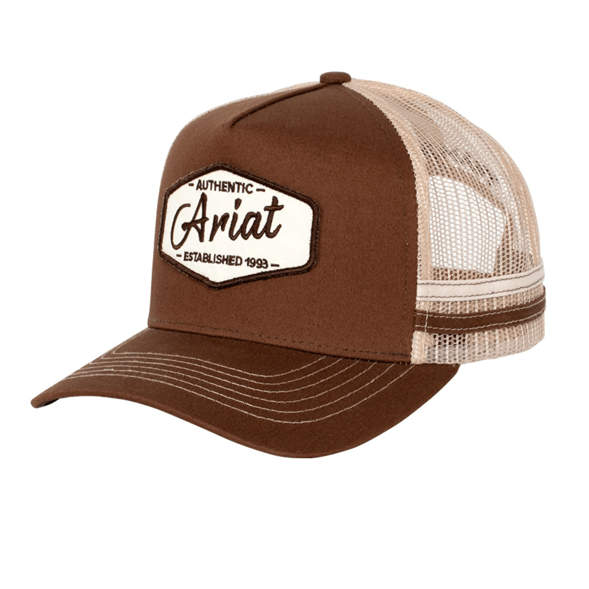 Ariat Caps Dachshund Brown Ariat Trucker Cap EST Patch Dachshund Brown