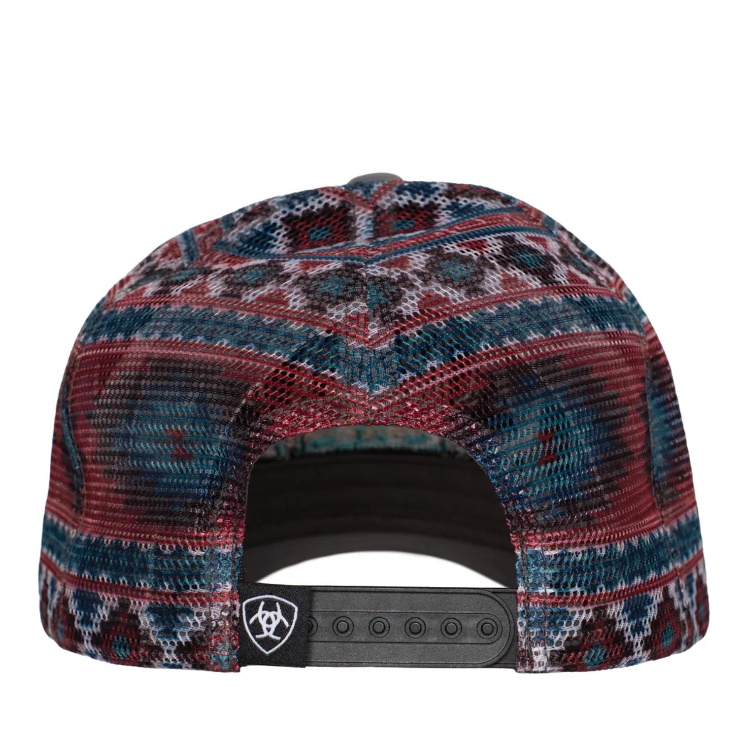 Ariat Caps Grey Ariat Cap Trucker Longhorn