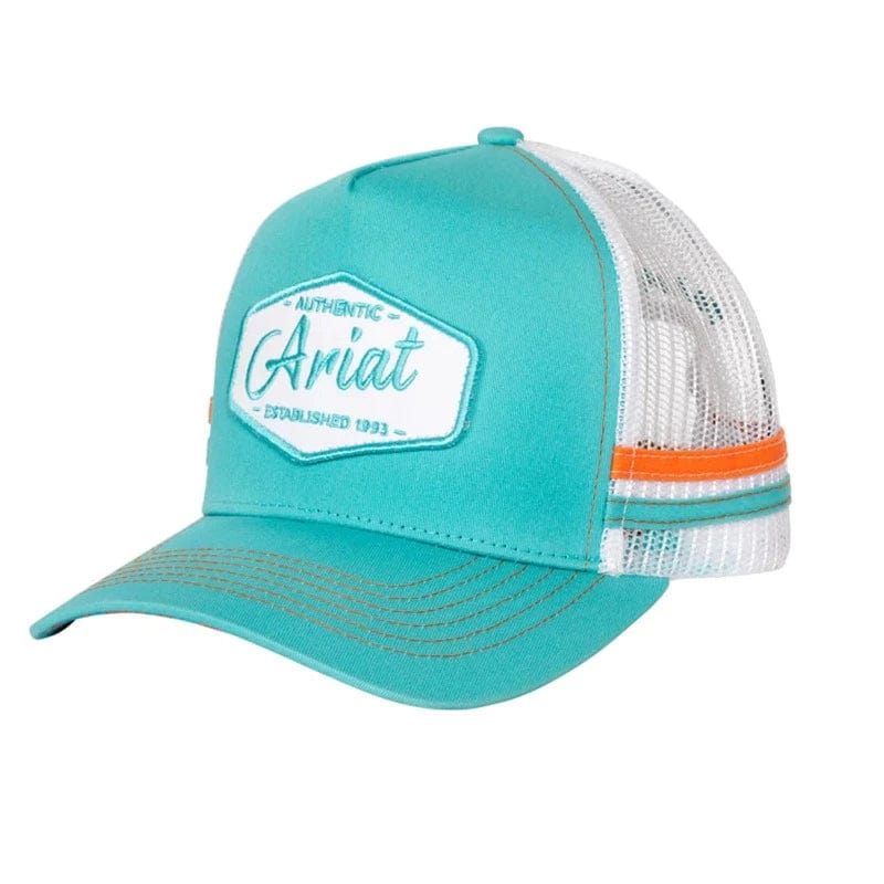 Ariat Caps Pool Green Ariat Trucker Cap EST Patch (AC2208)