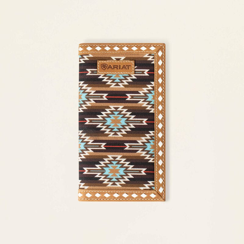 Ariat Handbags - Wallets Brown Ariat Wallet Rodeo Youth Southwest Diamond Lace