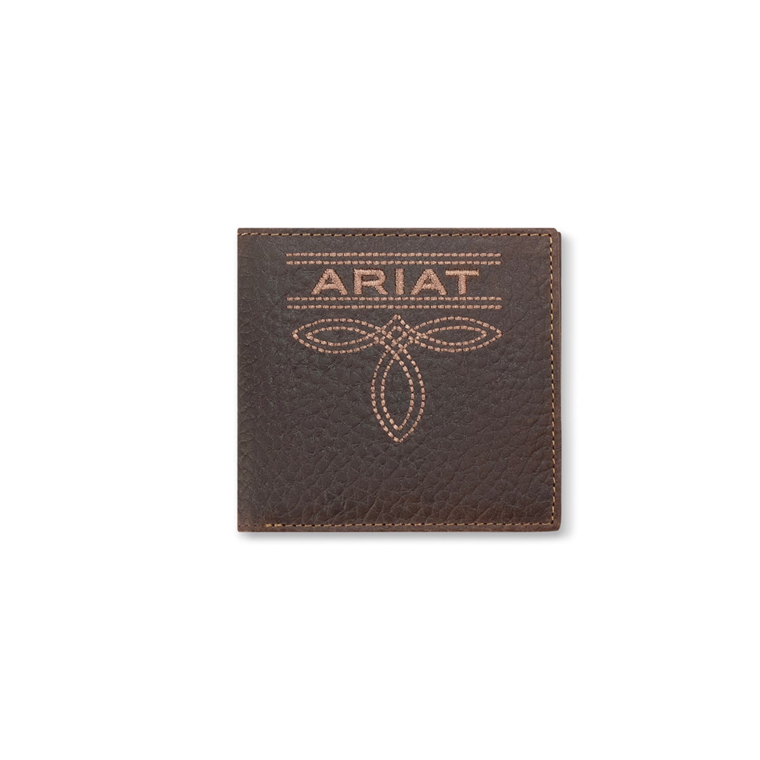 Ariat Handbags - Wallets L / Brown Ariat Wallet Bi Fold Buck Stitch