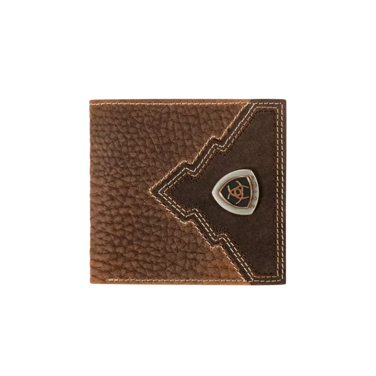Ariat Handbags - Wallets L / Brown Rowdy Ariat Wallet Bi Fold Overlay Shield