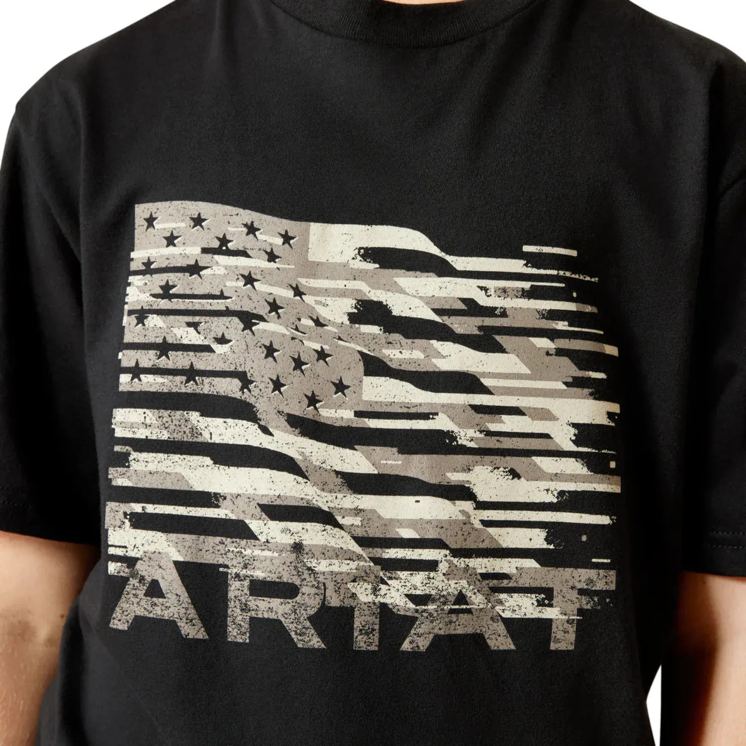 Ariat Kids Shirts Ariat Tee Boys Freedom Flag