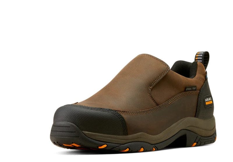 Ariat Mens Boots - Shoes MEN 10.5 / Distressed Brown Ariat Shoes Mens Duraralley H20 Steel Toe