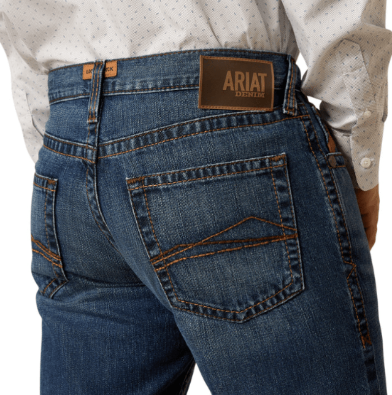 Ariat Mens Jeans 28x32 / Newton Ariat Jeans Mens M5 Straight Leg Romeo