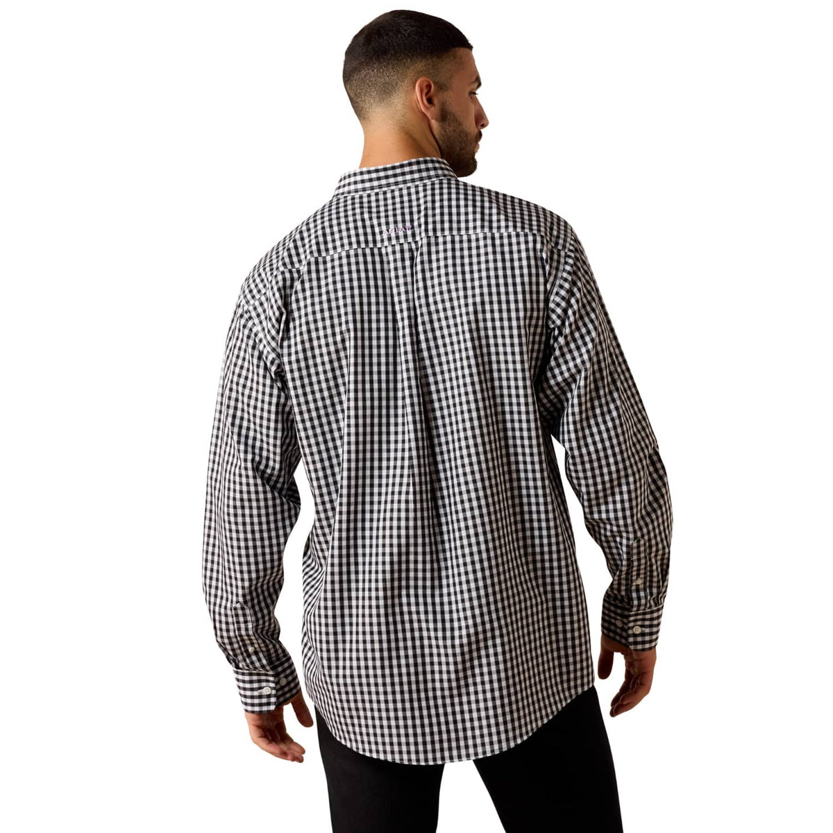 Ariat Mens Shirts Ariat Shirt Mens Wrinkle Free Langston Classic Fit