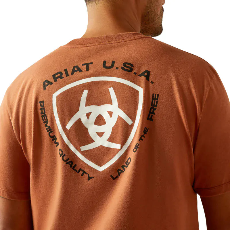 Ariat Mens Shirts Ariat Tee Mens Loft Simple Seal