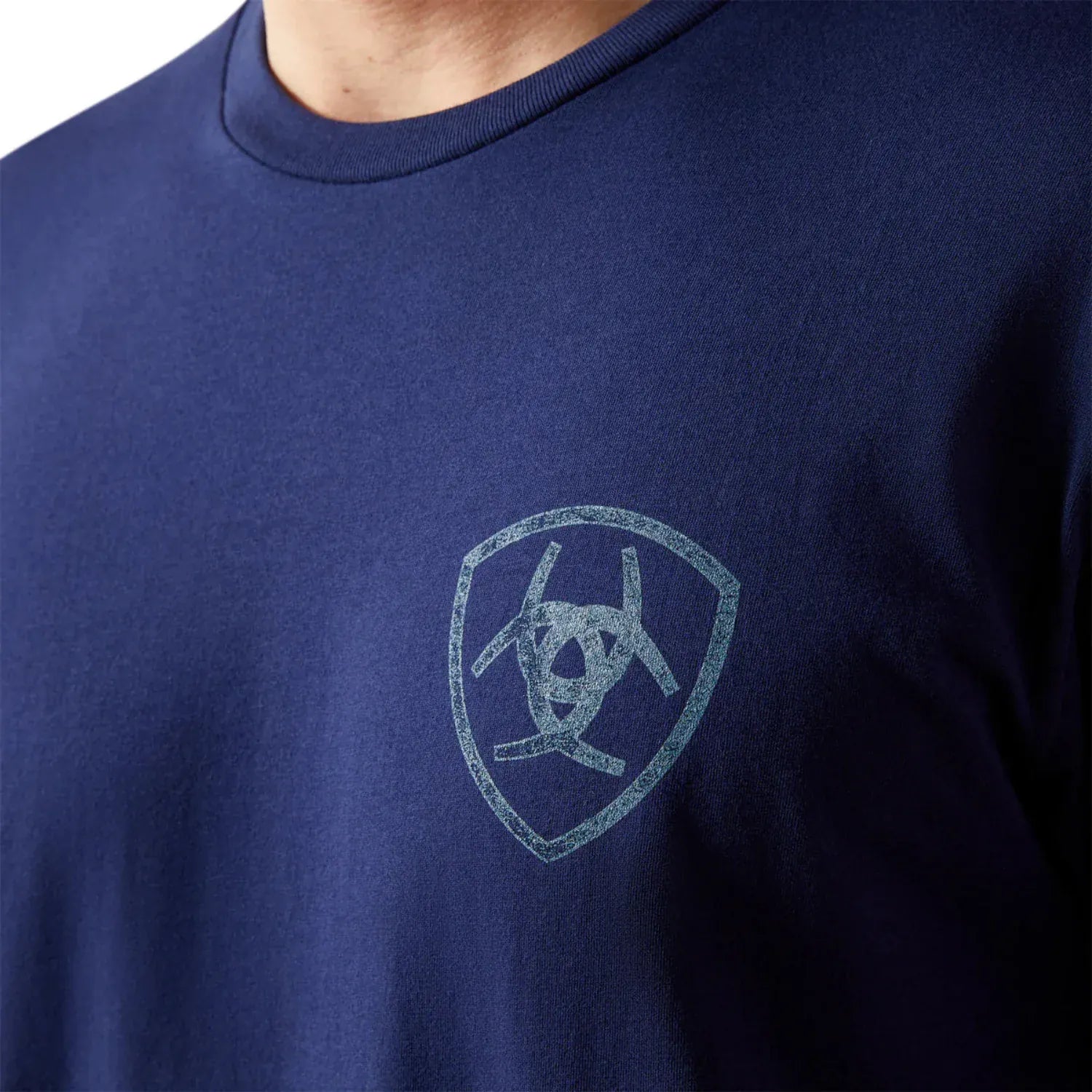 Ariat Mens Shirts Ariat Tee Mens New Vertical Logo