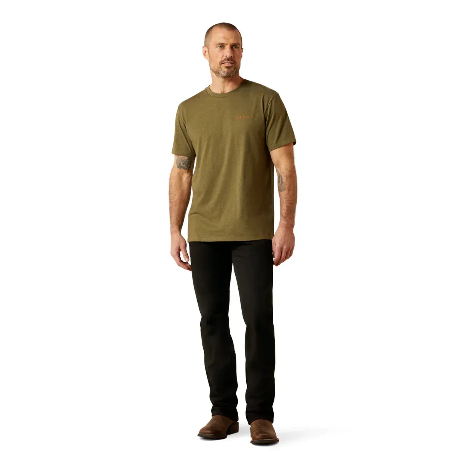 Ariat Mens Shirts Ariat Tee Mens Ropers Seal