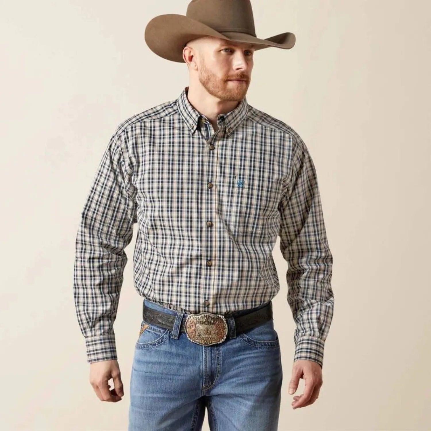 Ariat Mens Shirts S / Black Ariat Shirt Mens Pro Series Tex Classic Fit