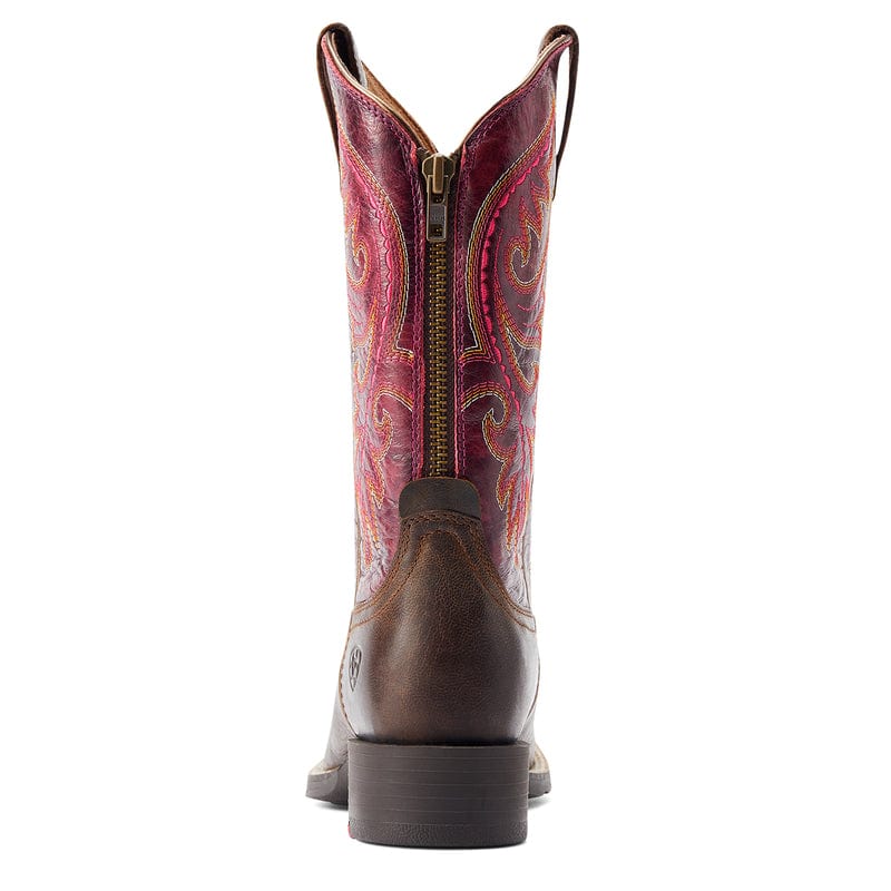 Ariat Womens Boots & Shoes Ariat Boots Womens Round Up Back Zip