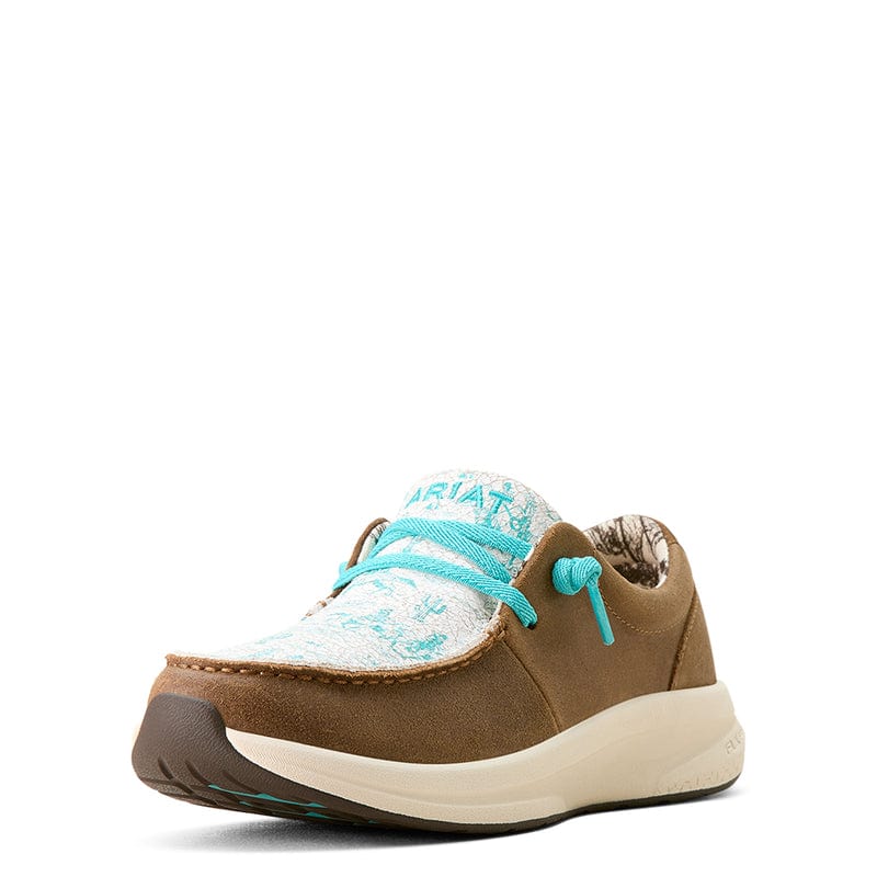 Ariat Womens Boots & Shoes Honey Bear/Turquoise Westbound / WMN 6.5 Ariat Shoes Womens Buckeye