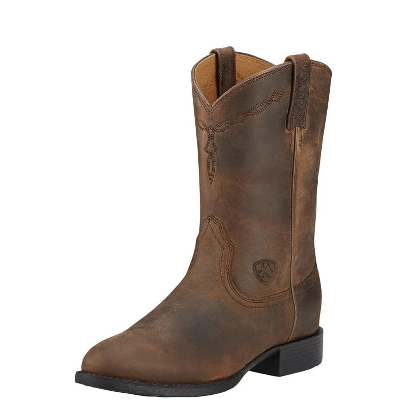 Ariat Womens Boots & Shoes WMN 5.5 / Distressed Brown Ariat Womens Heritage Roper Boots