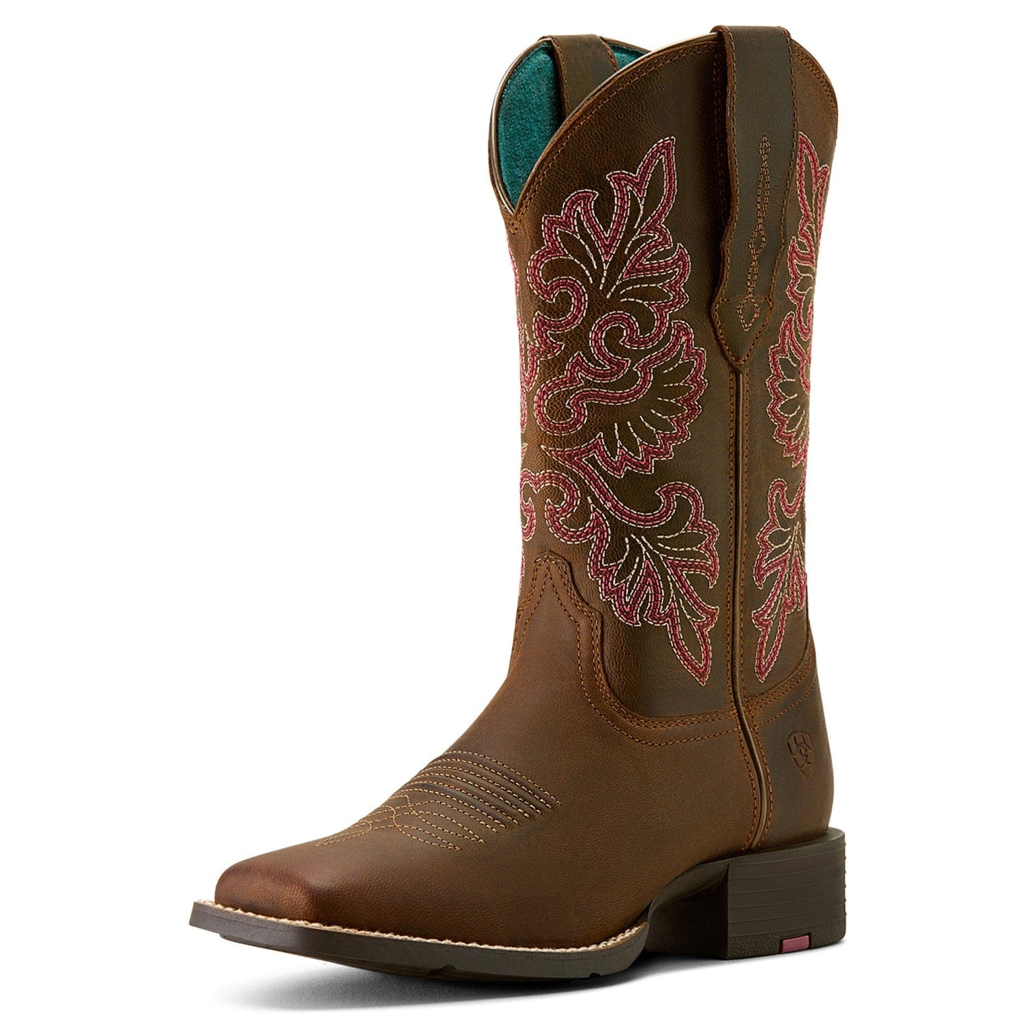 Ariat Womens Boots - Shoes WMN 7.5C / Sassy Brown Ariat Boots Womens Round Up Wide Square Toe