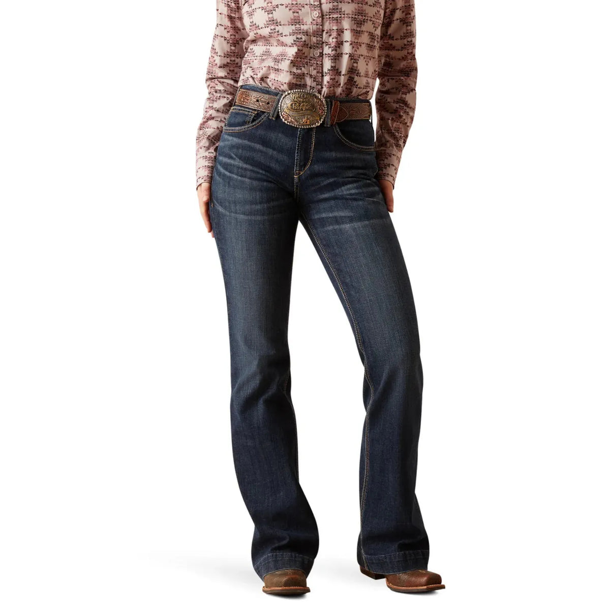 Ariat Womens Jeans 24L / Florida Ariat Jeans Womens High Rise Slim Trouser Naz
