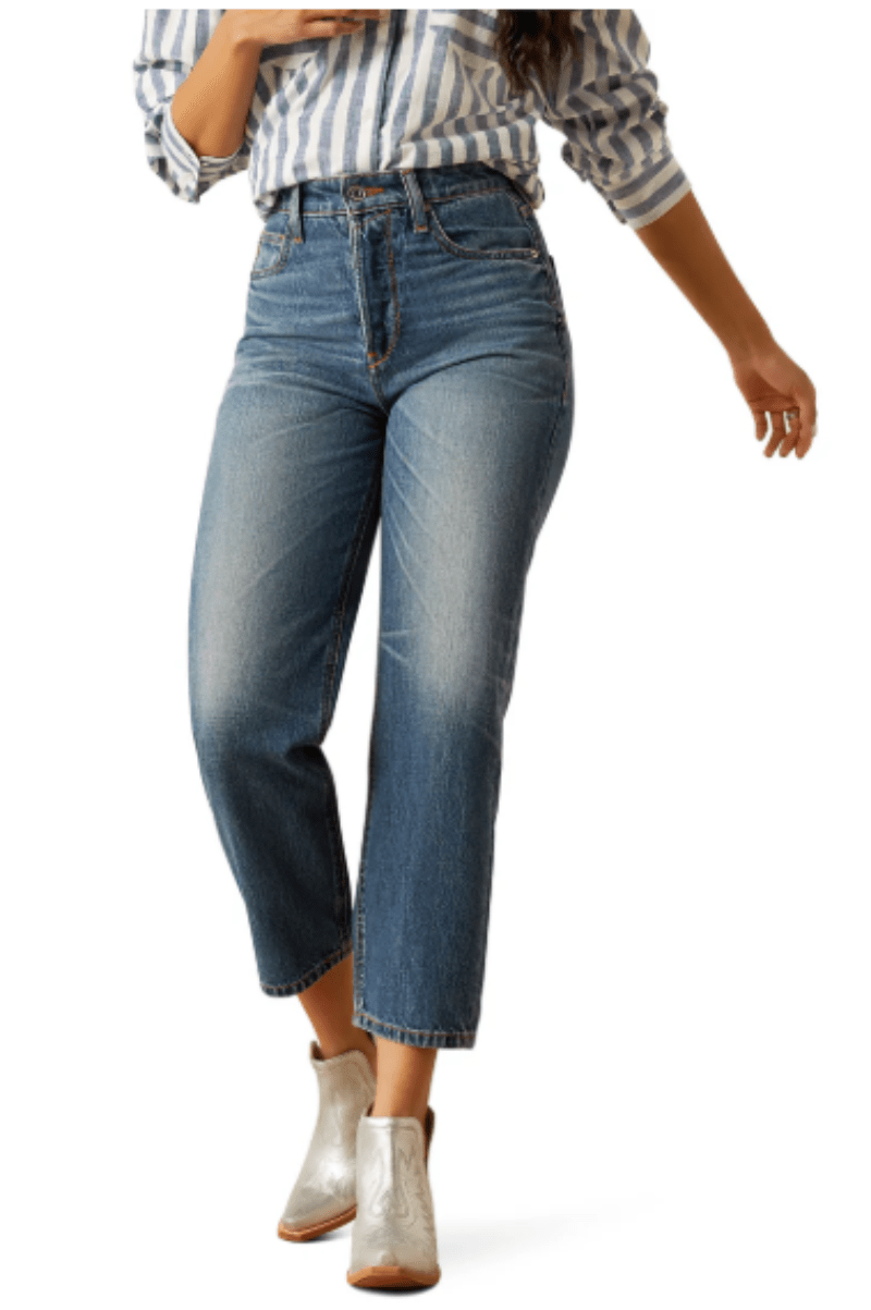 Ariat Womens Jeans Ariat Jeans Womens Ultra High Rise Tomboy Relaxed Straight