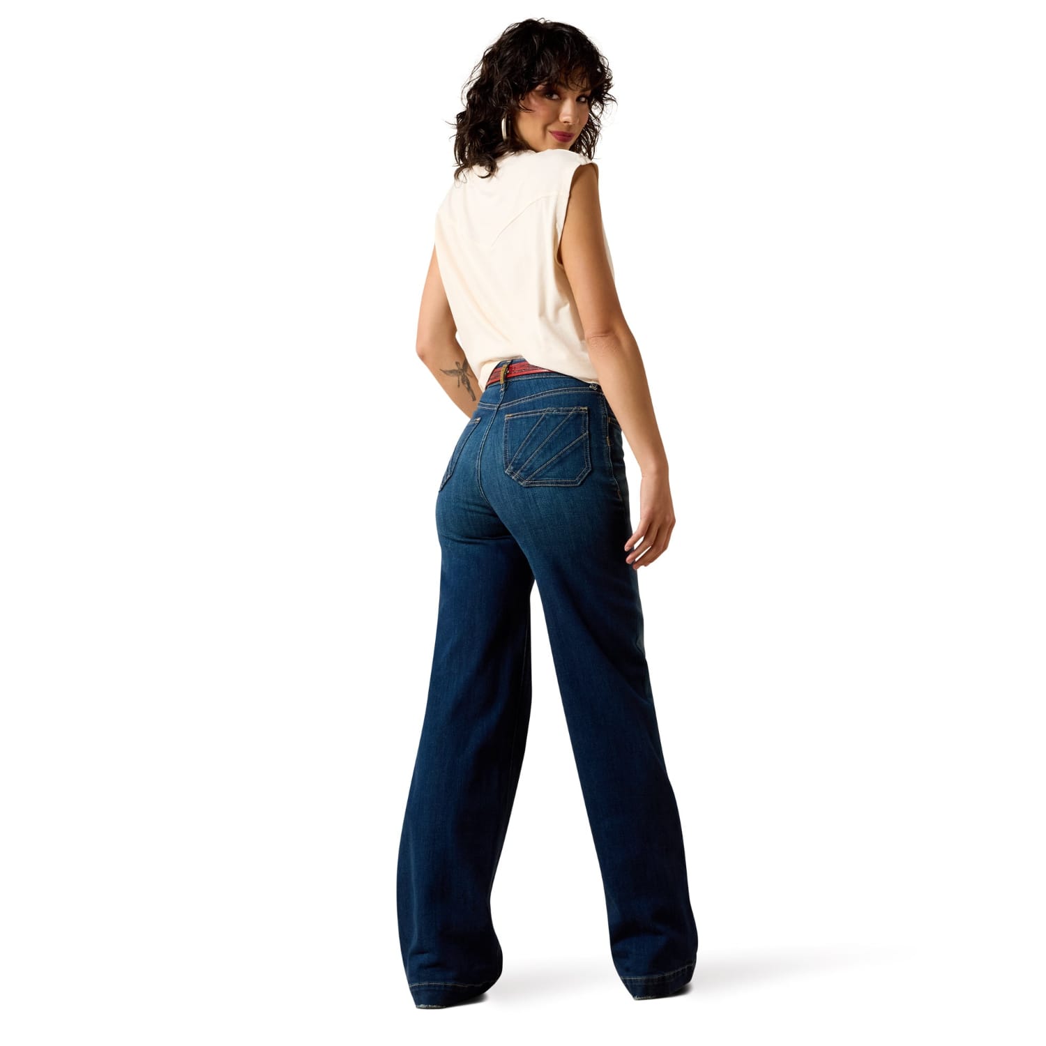 Ariat Womens Jeans Ariat Jeans Womens Ultra High Rise Wide Leg Penelope