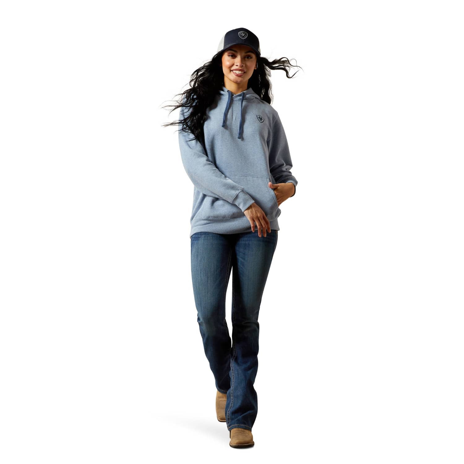 Ariat Womens Jumpers- Jackets - Vests Ariat Jumper Womens Logo 2.0