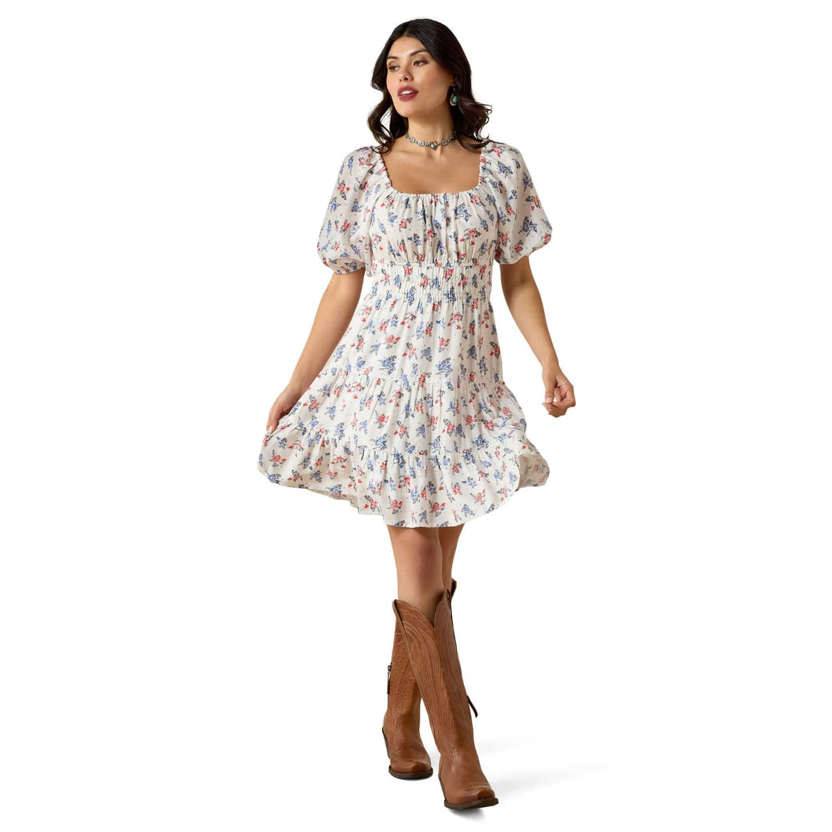 Ariat Womens Shorts- Skirts - Dresses XS / Floral Print Ariat Dress Womens Juliet