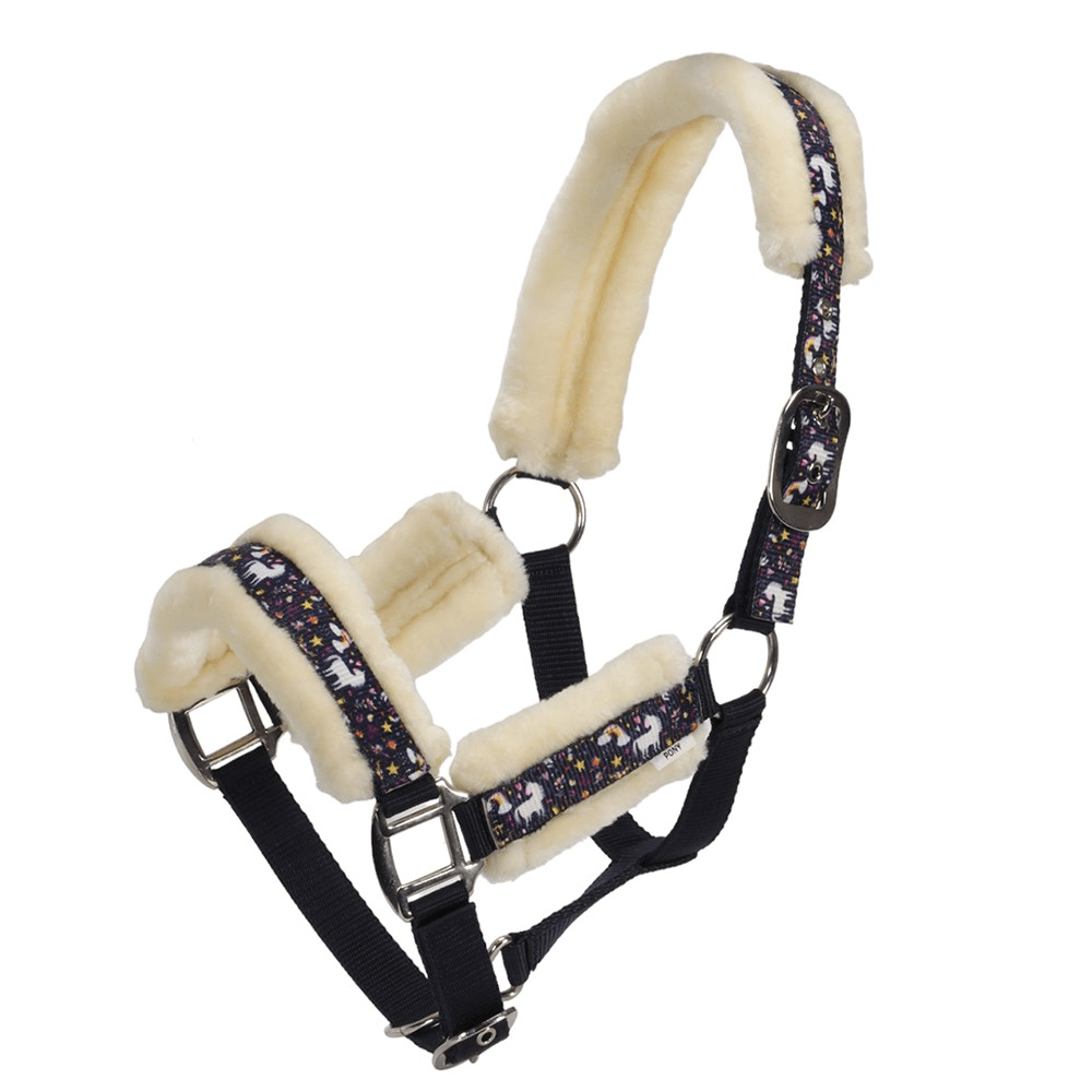 Bambino Halters Pony / Navy Bambino Halter Unicorn