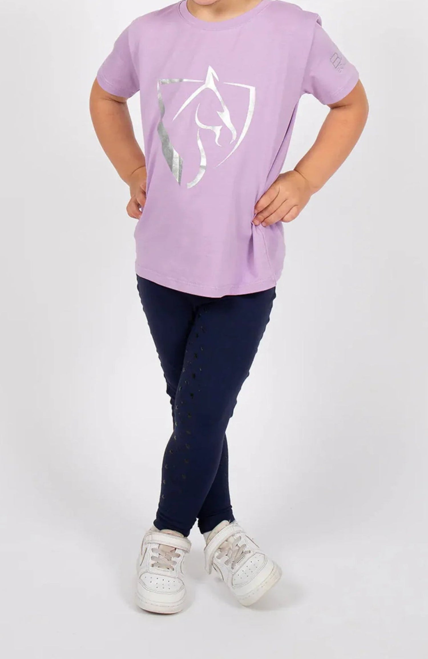 Bare Equestrian Kids Shirts Bare Equestrian Tee Bare Babes Sparkle