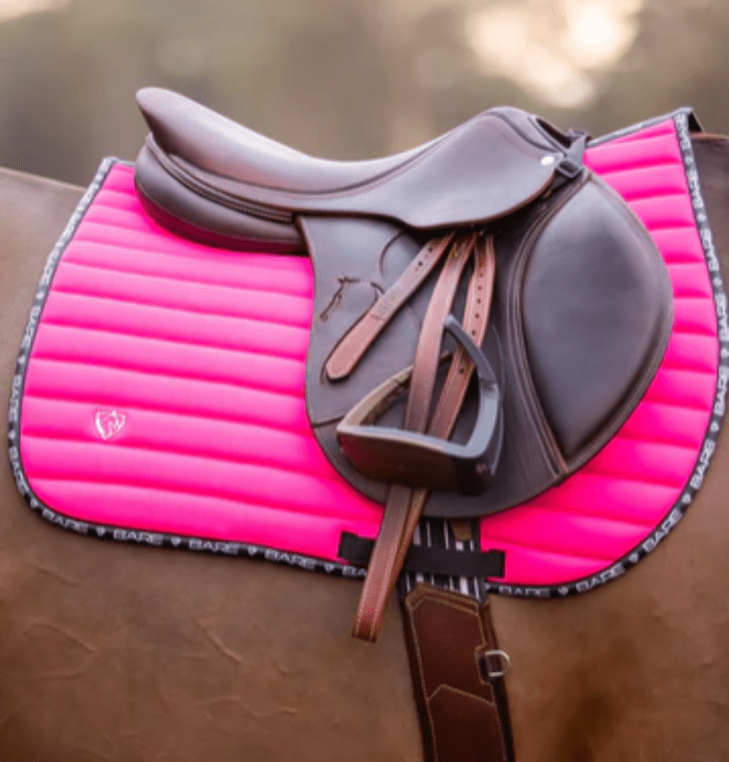 Bare Equestrian Saddle Pads English Cob / Hot Pink Bare Equestrian Saddlepad BARE Active Jump