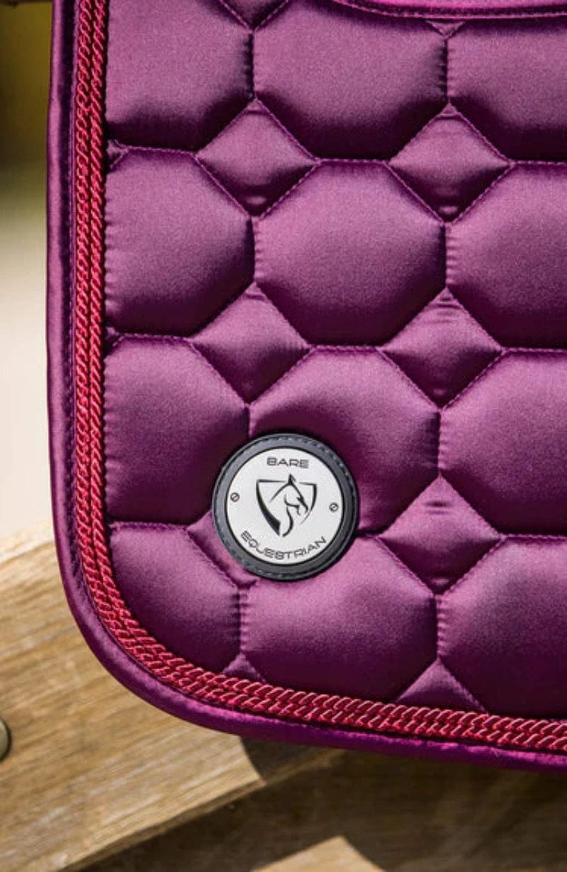 Bare Equestrian Saddle Pads English Cob / Ruby Bare Equestrian Saddle Pad Dressage Luxe Sport