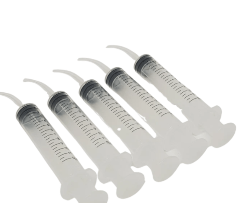 Bare Equine Vet & Feed Curved Tip Syringe
