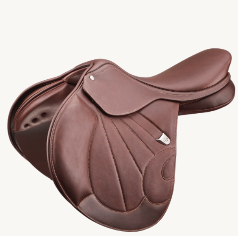 Bates Saddles 17in / Brown Bates Saddle Victrix Jump