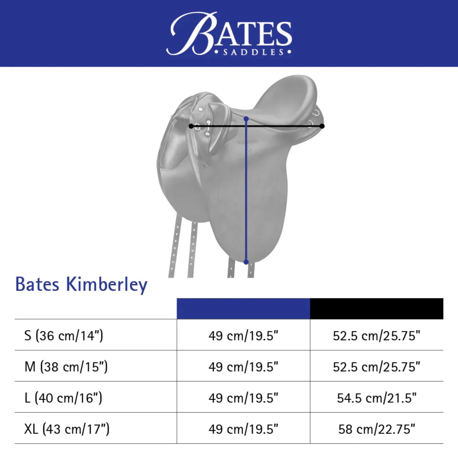 Bates Saddles Bates Saddle Kimberley Heritage Stock
