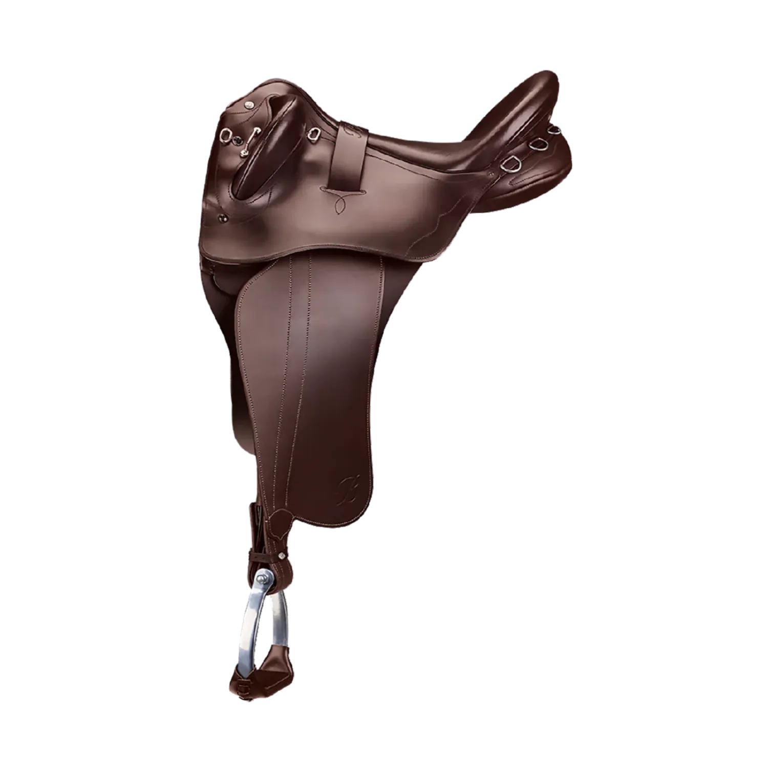Bates Saddles S / Brown Bates Saddle Kimberley Heritage with Swinging Fender Short