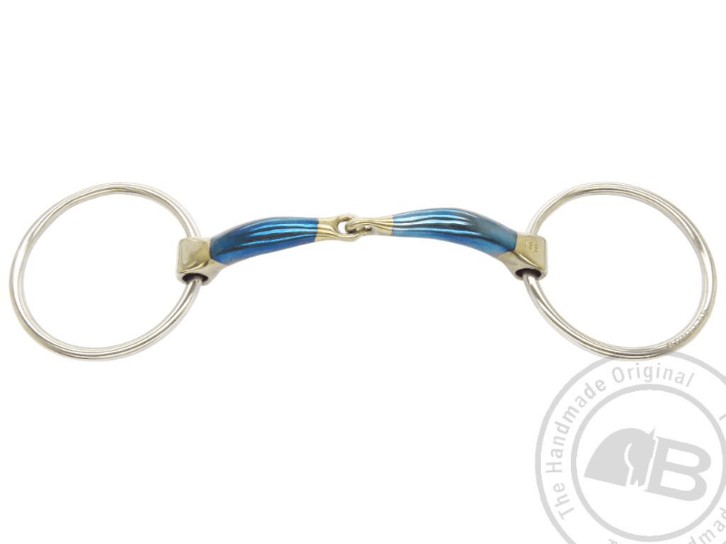 Bombers Bits 5.25in Bombers Bit Loose Ring Snaffle
