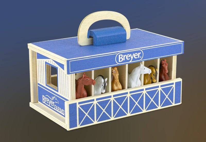 Breyer Toys Breyer Toys Stablemates Farm Wooden Carry Case
