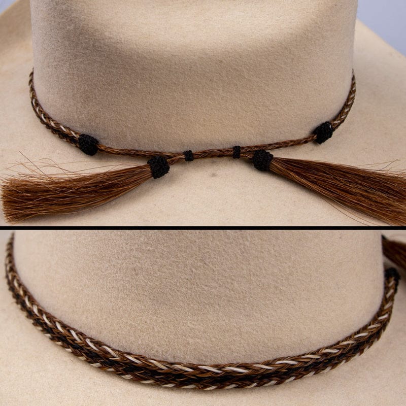 Brigalow Hat Accessories Brigalow Hat Band Natural Horsehair 3/8in (249-G)
