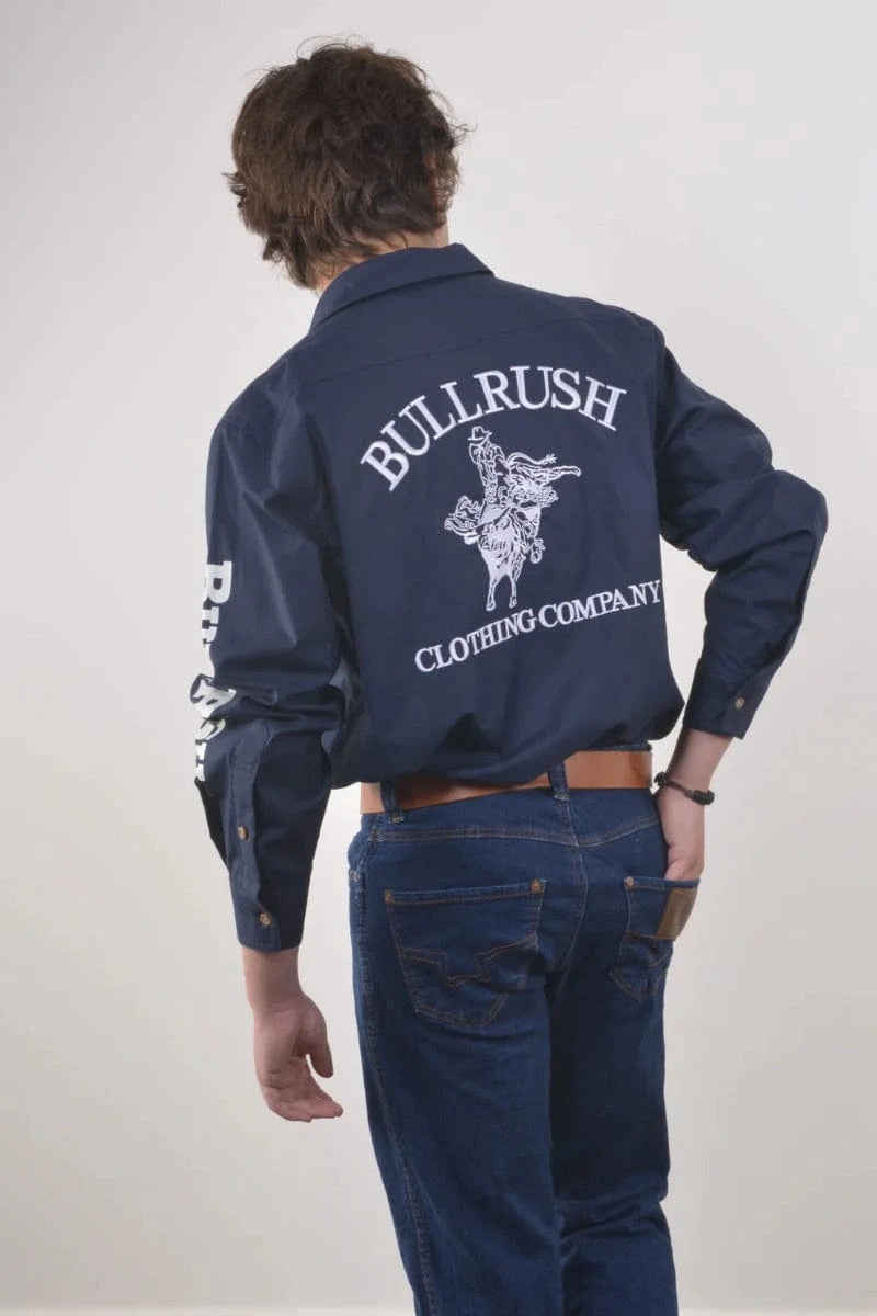 Bull Rush Womens Shirts Bullrush Shirt Unisex Tapio with Logo