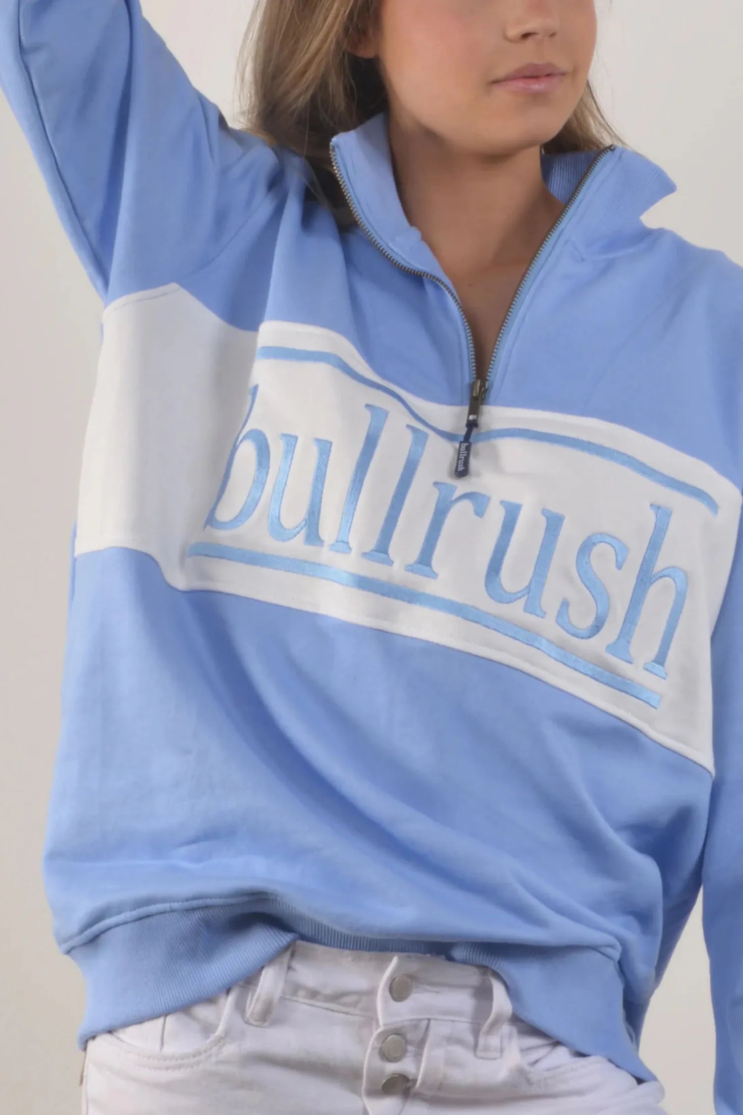 Bullrush Womens Jumpers- Jackets - Vests Bullrush Jumper Womens 1/4 Zip