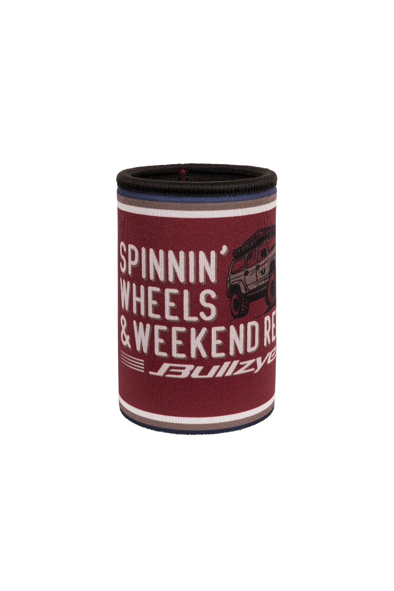 Bullzye Gifts - Homewares Red Bullzye Stubby Cooler Reels