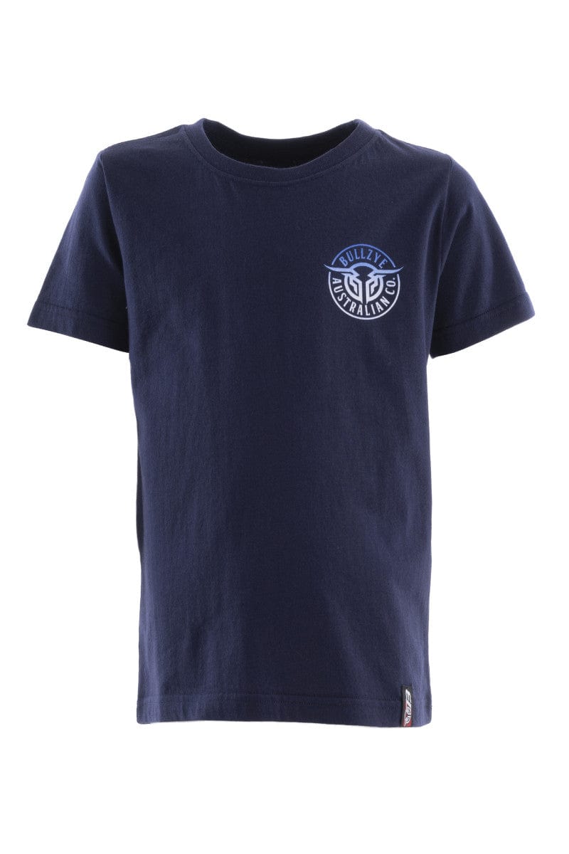 Bullzye Kids Shirts 02 / Navy Bullzye Tee Boys Bullring