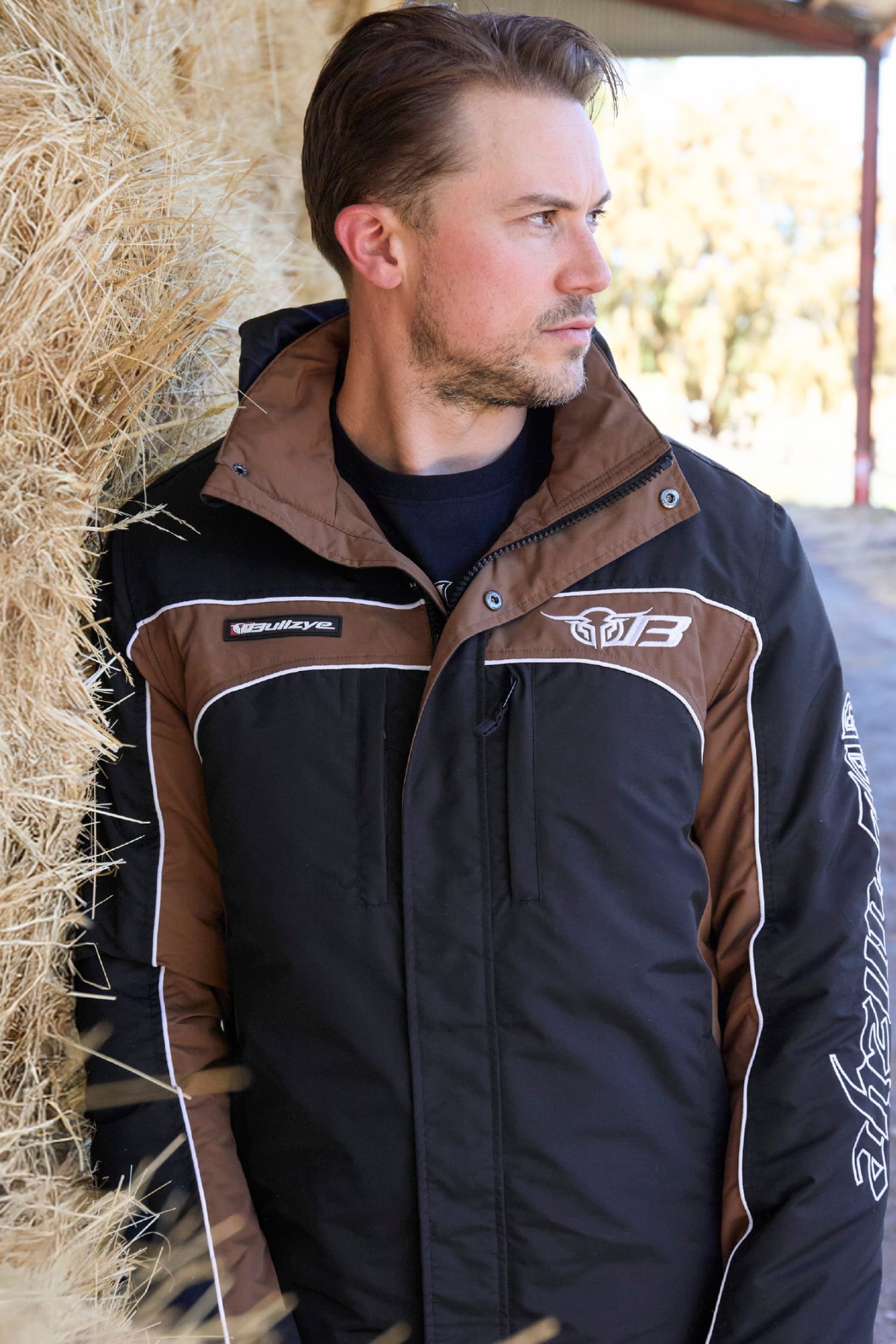 Bullzye Mens Jumpers- Jackets - Vests Bullzye Jacket Mens Bazooka
