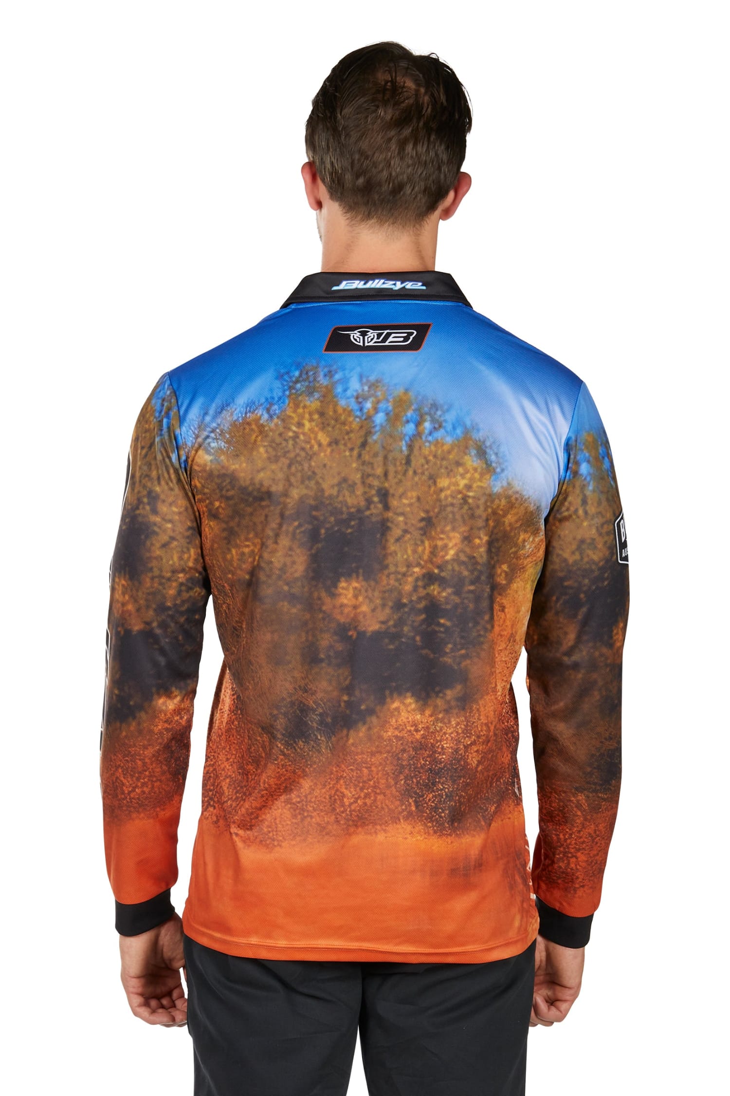 Bullzye Mens Shirts Bullzye Shirt Mens Blazing